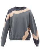 Noma T.d. - Tie-dye Cotton-jersey Sweatshirt - Mens - Grey