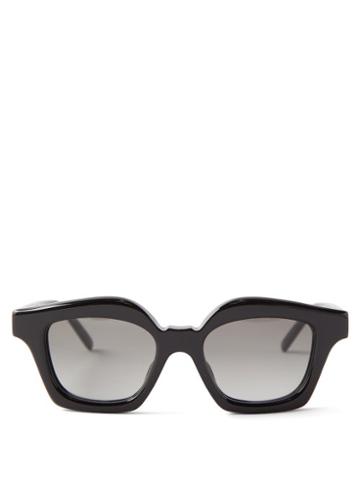 Loewe Eyewear - Square Acetate Sunglasses - Mens - Black