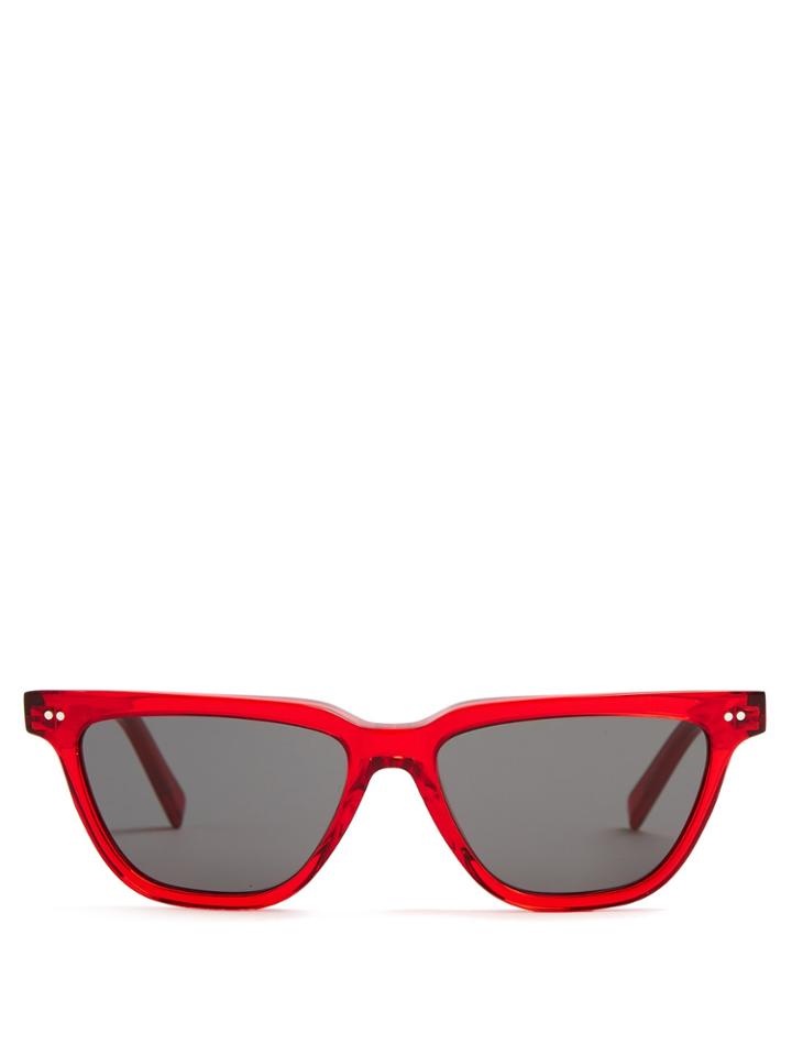 Céline Eyewear Rectangular Acetate Sunglasses