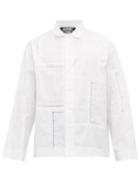 Matchesfashion.com Jacquemus - Wheat Embroidered Cotton Shirt - Mens - White