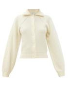 Matchesfashion.com Lemaire - Collared Wool Cardigan - Womens - Ivory
