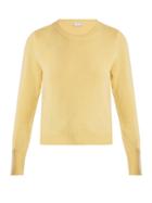 Frame Round-neck Wool-blend Sweater