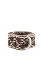 Matchesfashion.com Isabel Marant - Balknit D-ring Belt - Mens - Brown
