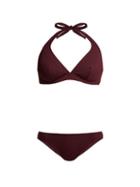 Matchesfashion.com Eres - Bandito & Scarlett Bikini - Womens - Burgundy