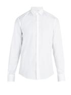 Matchesfashion.com Lanvin - Single Cuff Cotton Poplin Shirt - Mens - White