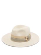 Matchesfashion.com Fil Hats - Telluride Hand Painted Wool Blend Hat - Womens - Beige