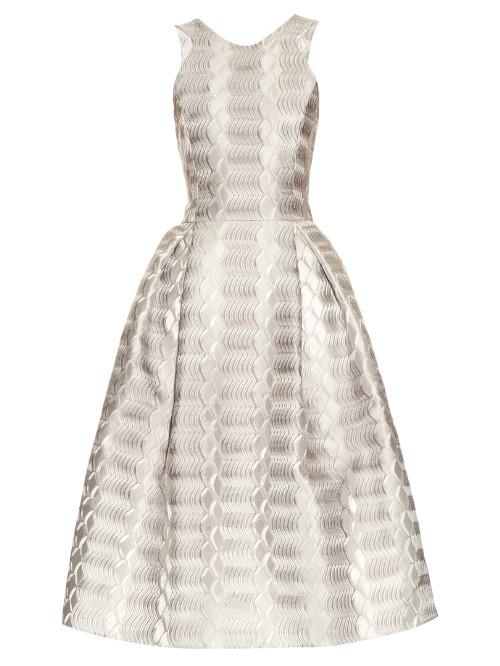 Mary Katrantzou Laguna A-line Jacquard Dress