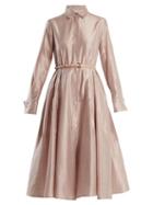 Matchesfashion.com Max Mara - Fiorire Dress - Womens - Light Pink