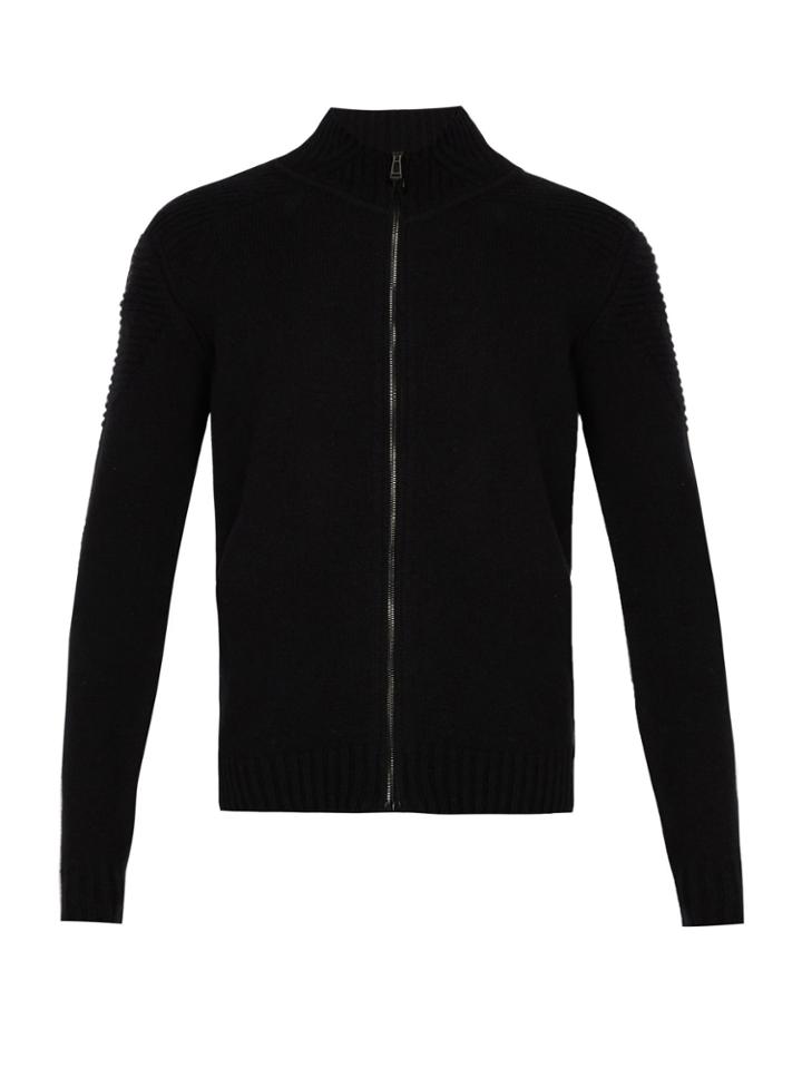 Belstaff Renhold Wool-blend Zip-through Sweater