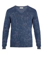 Etro Paisley-jacquard Cotton Sweater