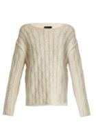 Nili Lotan Bailey Cable-knit Cashmere Sweater