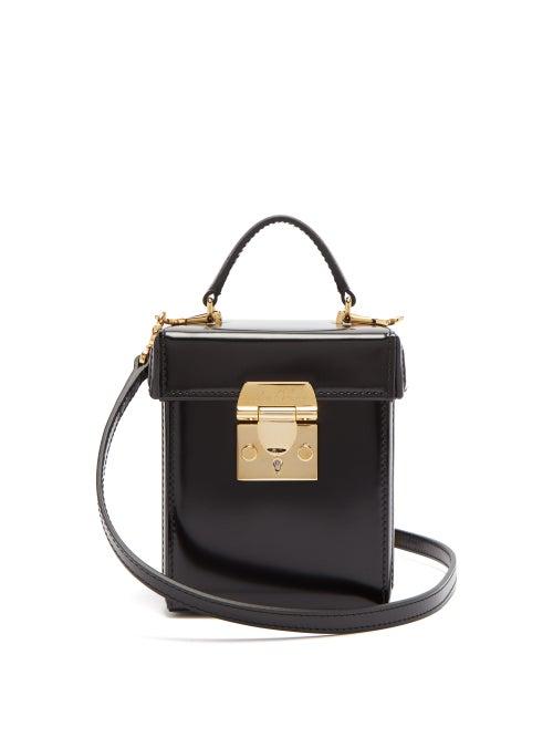 Matchesfashion.com Mark Cross - Grace Mini Leather Cross Body Bag - Womens - Black