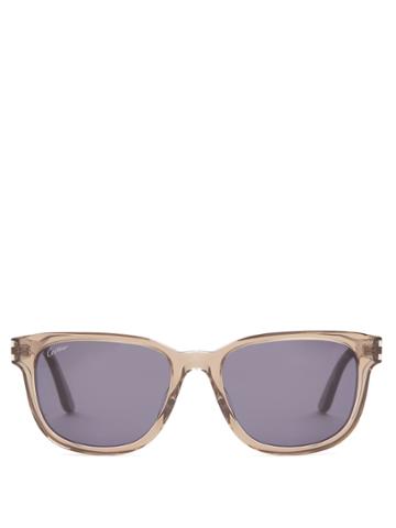 Cartier Eyewear D-frame Acetate Sunglasses