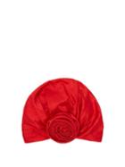Matchesfashion.com Julia Clancey - Edith Reversible Silk Turban Hat - Womens - Red