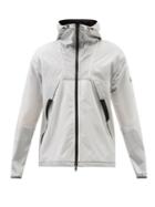 Moncler - Doi Technical-shell Hooded Jacket - Mens - Light Grey