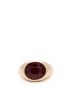 Matchesfashion.com Jacquie Aiche - Ruby & 14kt Gold Ring - Womens - Red Gold