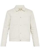 Matchesfashion.com Ami - Denim Jacket - Mens - White