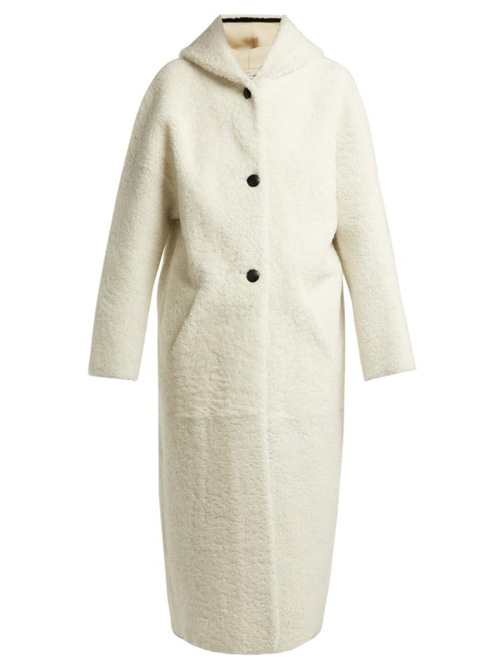 Inès & Maréchal Disciple Hooded Shearling Coat