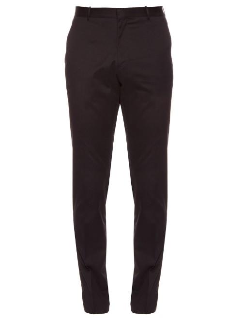 Burberry London Slim-leg Cotton Chino Trousers
