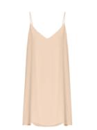 Matchesfashion.com Raey - Deep V Silk Slip Dress - Womens - Nude