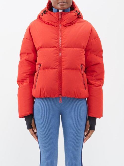 Cordova - Meribel Quilted Down Ski Jacket - Womens - Red