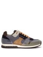 Matchesfashion.com Acne Studios - Jimmy Label Low Top Leather Trainers - Mens - Grey
