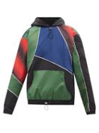 Ahluwalia - Marshall Upcycled-shell Hooded Sweatshirt - Mens - Black