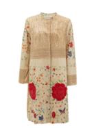 Matchesfashion.com By Walid - Tanita 19th-century Silk Piano-shawl Jacket - Womens - Pink Multi