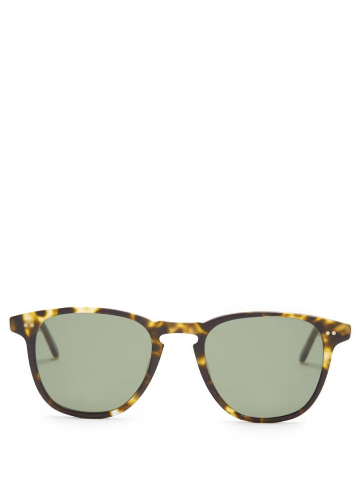 Garrett Leight Brooks D-frame Sunglasses