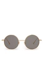 Acne Studios Round-frame Metal Sunglasses