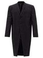 Rick Owens - Jumbo Tatlin Twill Overcoat - Mens - Black