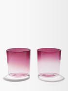 Emporio Sirenuse - Set Of Two Aria Tumblers - Pink