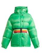 Matchesfashion.com Perfect Moment - Hooded Down Filled Ski Jacket - Womens - Green