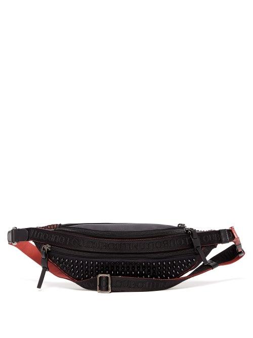 Matchesfashion.com Christian Louboutin - Parisnyc Studded Belt Bag - Mens - Black