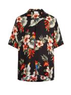 Rhude Falling For You Hawaiian-print Short-sleeved Shirt
