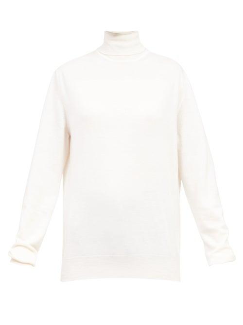 Matchesfashion.com The Row - Andrett Roll-neck Sweater - Womens - Ivory