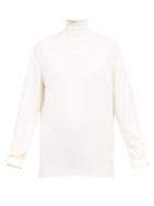 Matchesfashion.com The Row - Andrett Roll-neck Sweater - Womens - Ivory