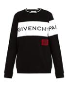 Matchesfashion.com Givenchy - Oversized Logo Sweatshirt - Mens - Black