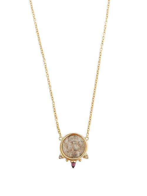Matchesfashion.com Dubini - King Of Persia Yellow Gold Necklace - Womens - Gold