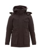 Matchesfashion.com 49 Winters - Layered Cotton Blend Gabardine Parka - Mens - Black