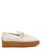 Stella Mccartney Faux-leather Platform Loafers