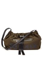 Alexander Mcqueen - Bundle Medium Graffiti-logo Shoulder Bag - Womens - Khaki