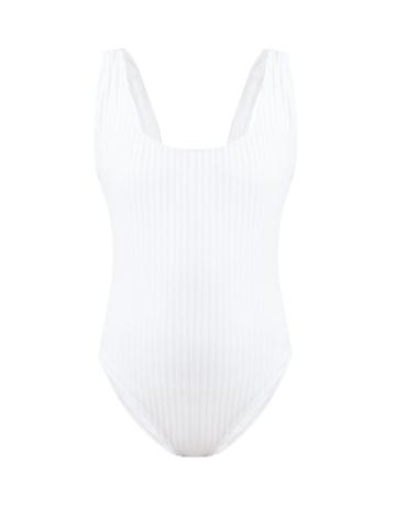 Matchesfashion.com Araks - Ume Stretch Jersey Swimsuit - Womens - White