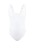 Matchesfashion.com Araks - Ume Stretch Jersey Swimsuit - Womens - White