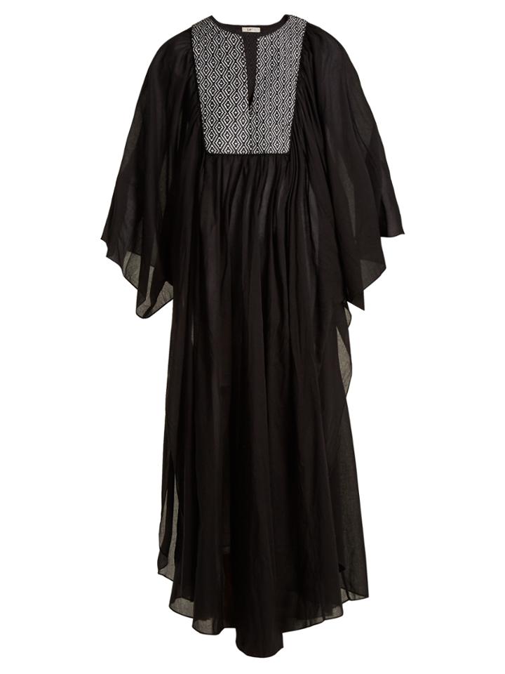 Daft Panarea Embroidered-cotton Dress
