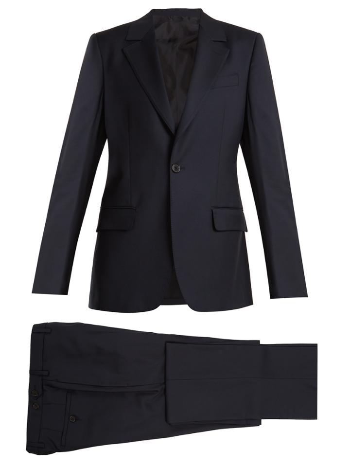 Connolly Single-breasted Wool-twill Suit