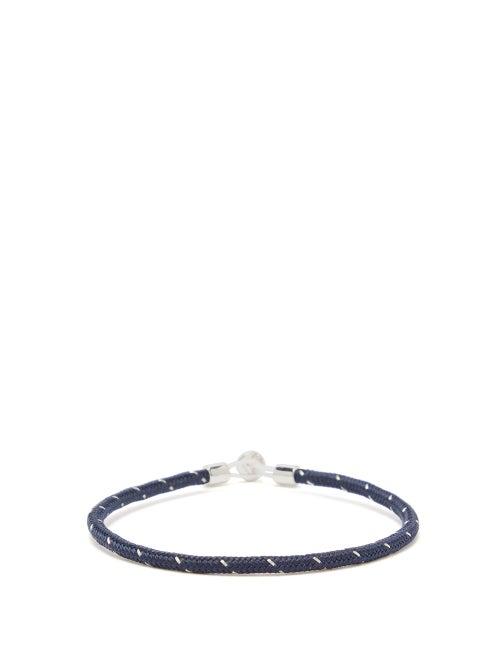 Matchesfashion.com Miansai - Nexus Rope Bracelet - Mens - Navy