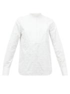 Matchesfashion.com Chlo - Bobble-embroidered Cotton-poplin Blouse - Womens - White