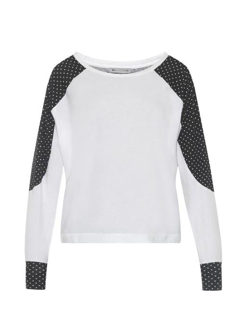 The Upside Fonteyn Polka-dot Print Sweatshirt