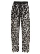 Ashish Star And Moon Sequin-embellished Mesh Trousers